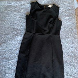 Loft Sz 2 Sleeveless Black Dress